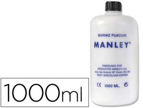 Verniz fixador manley 1000 ml , Manley , 96607 , 8414326103505